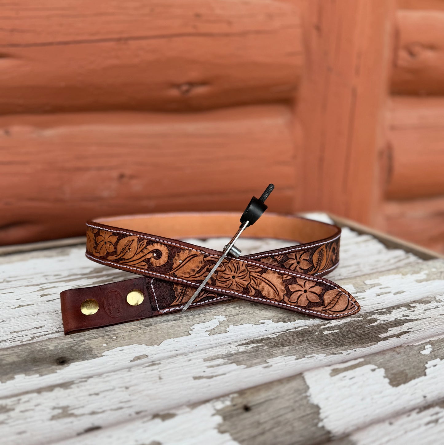 Custom Tooled 32-38” Belt